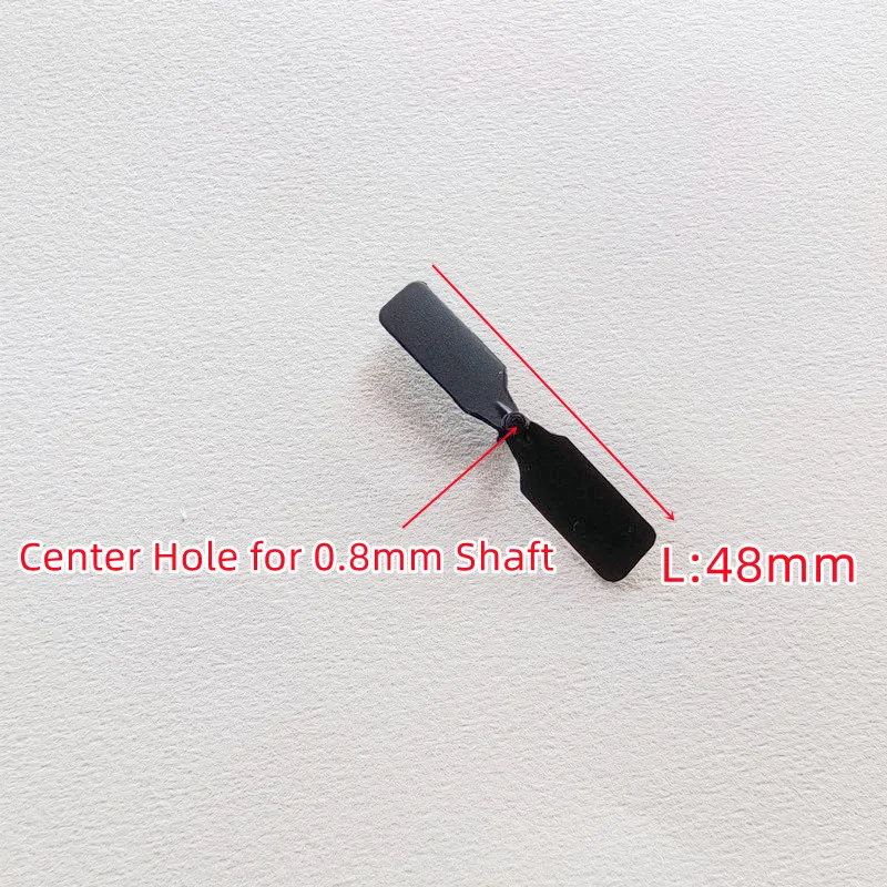 2PCS SYMA S39 Top Tail Blade Tail Rotor Prop RC Model Heli Helicopter Toys R/C Spare Parts Acessories