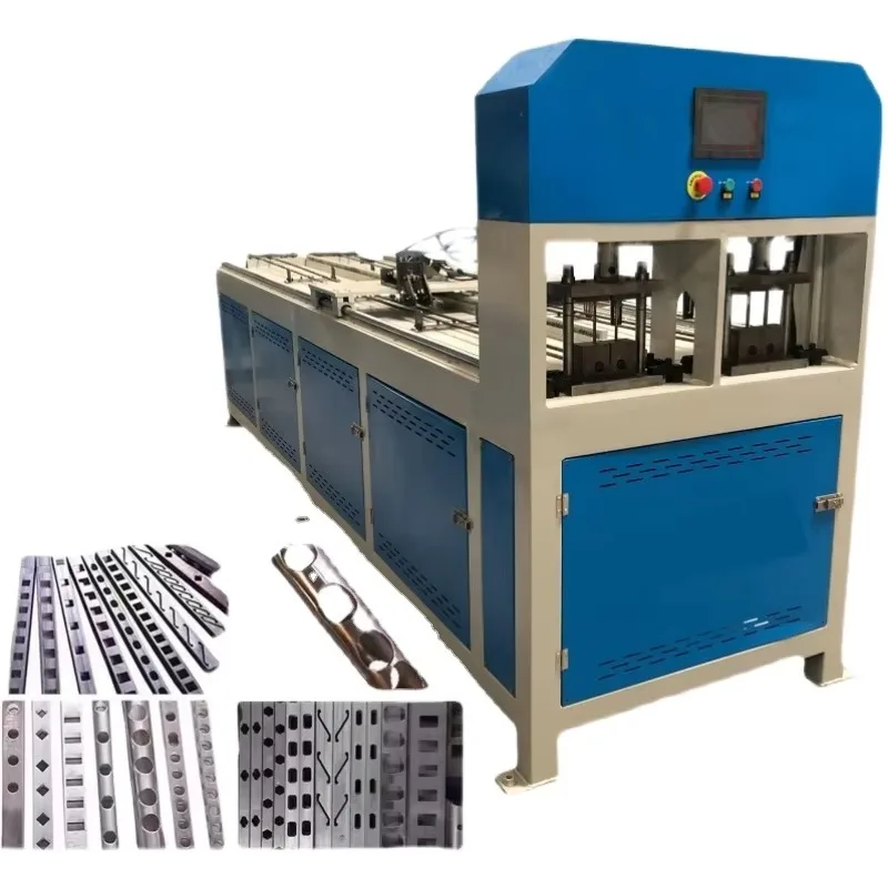 Hydraulic CNC Circle Hole Elliptical Tube Punching Machine