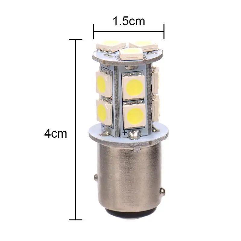 5050 13SMD 12V Brake Stop Tail Bulb BAY15D 1157 Brake Lights LED Car Light 5W Dual Filament F1 Brake Light Stop Signal For Cars