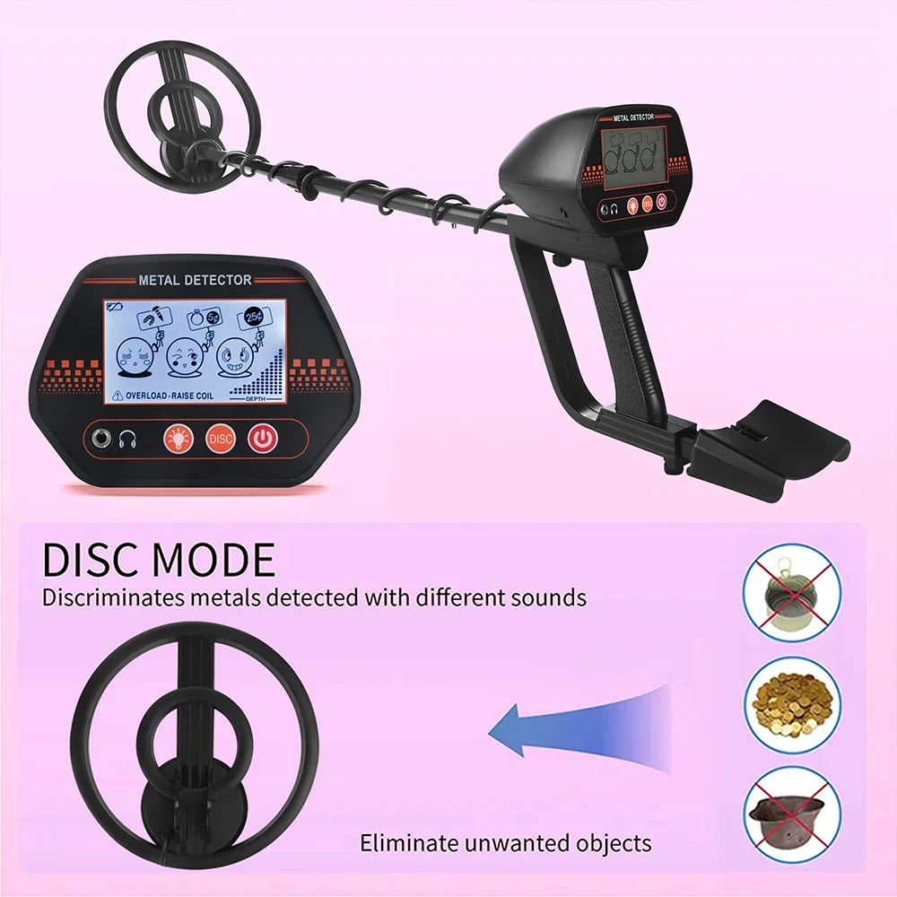 New MD4070 Treasure Hunter Detecting PinPointer Metal Detector Underground Depth Scanner High Precision Gold Detector Waterproof