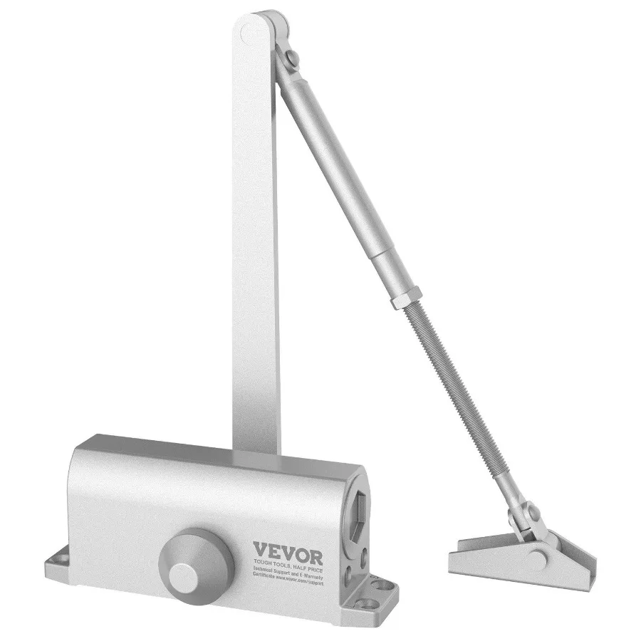

Door Closer Automatic Door Closer Commercial or Residential Use for Door Weights 100 Lbs Adjustable Size Hydraulic Buffer Door