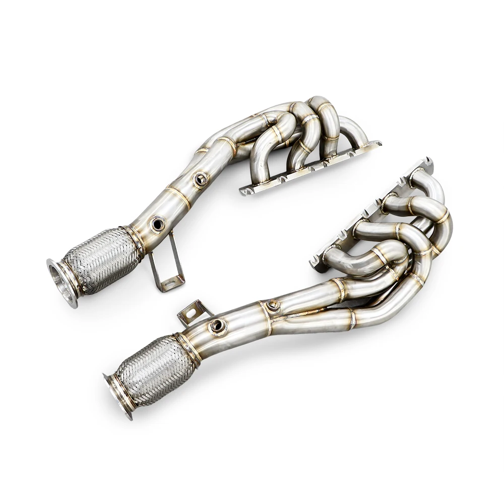 Suitable for Audi S5 V8 4.2 2008-2013 stainless steel exhaust manifold high-performance automotive exhaust Straight pipe exhaust