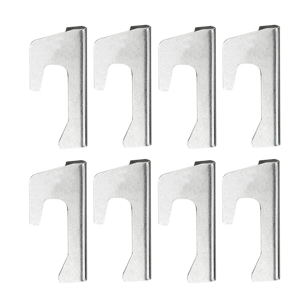 

A06T-8 Pcs Grill Pan Spacer Holder for Firebox and Kettle Ring Grill Accessories Grill Pan