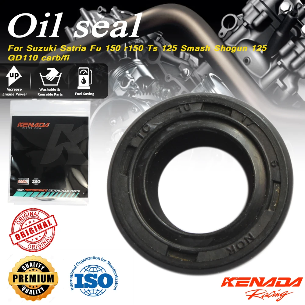 

KENADA Racing 09285-10005-000 For Satria Fu 150 R150 Ts 125 Smash Shogun 125 Gd110 Carb/Fi Clutch Arm Oil Seal