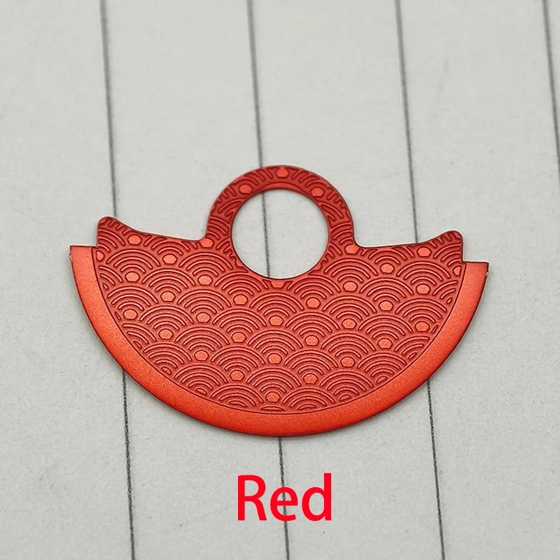 Wave Pattern NH35 Automatic Hammer Rotor Metal Patch Fits 4R35 4R36 NH35 NH36 NH38 7S Movement SKX007 Watch Movt Retrofit Parts