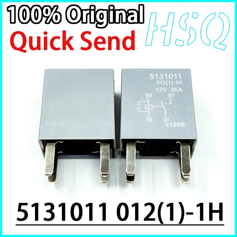 1PCS New 5131011 012(1)-1H 12V 35A 4-pin Ignition Start Relay Stock