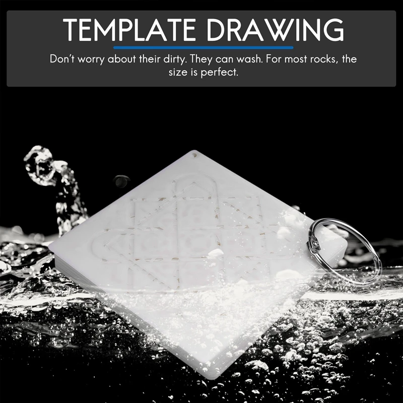 36Pcs Mandala Painting Templates Perfect For DIY Rock Painting Art Canvas Wood Furniture Cards Painting