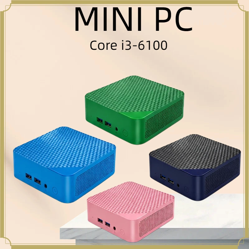 Compact 2026 Gaming Mini PC Intel Core i3-6100 with WiFi 6 and BT5.2 16GB RAM and 1TB SSD Special Edition Computer PC Gamer