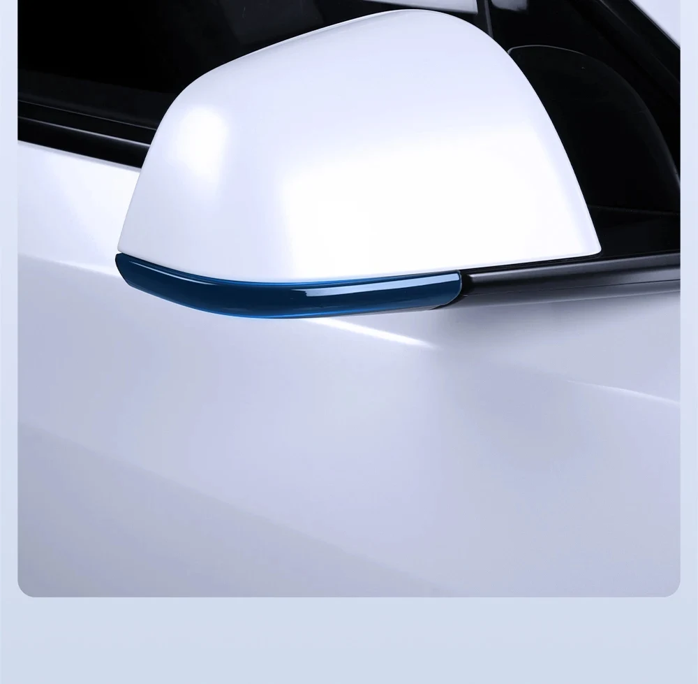 YZ Rückspiegel-Antikollisions-Zierleiste für Tesla Model 3 Highland / Model Y Juniper 2020-2025 Kratzschutz-Aufkleber-Abdeckung – Detail 6