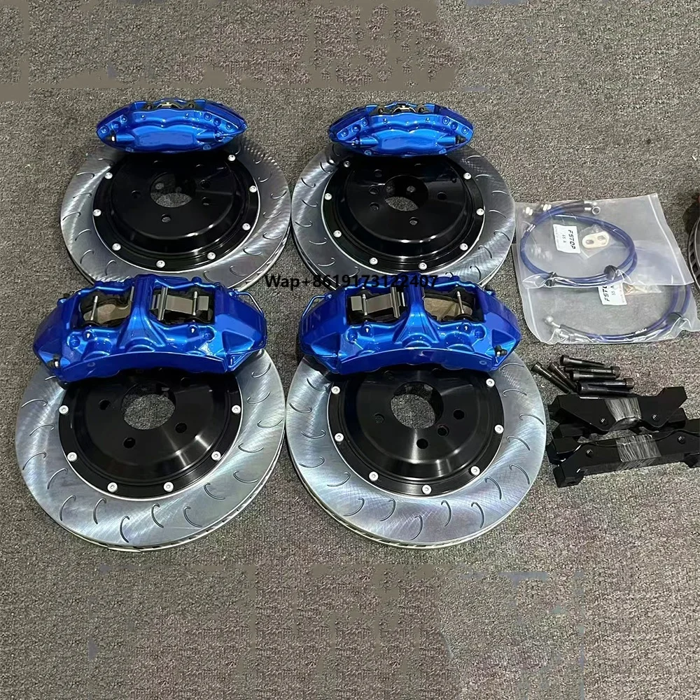 

Hsingyik Big Brake Kit for Chevy Silverado 1500 4wd Z71 2012 Front GT6 Rear F40 Caliper with 405MM 380MM Rotor