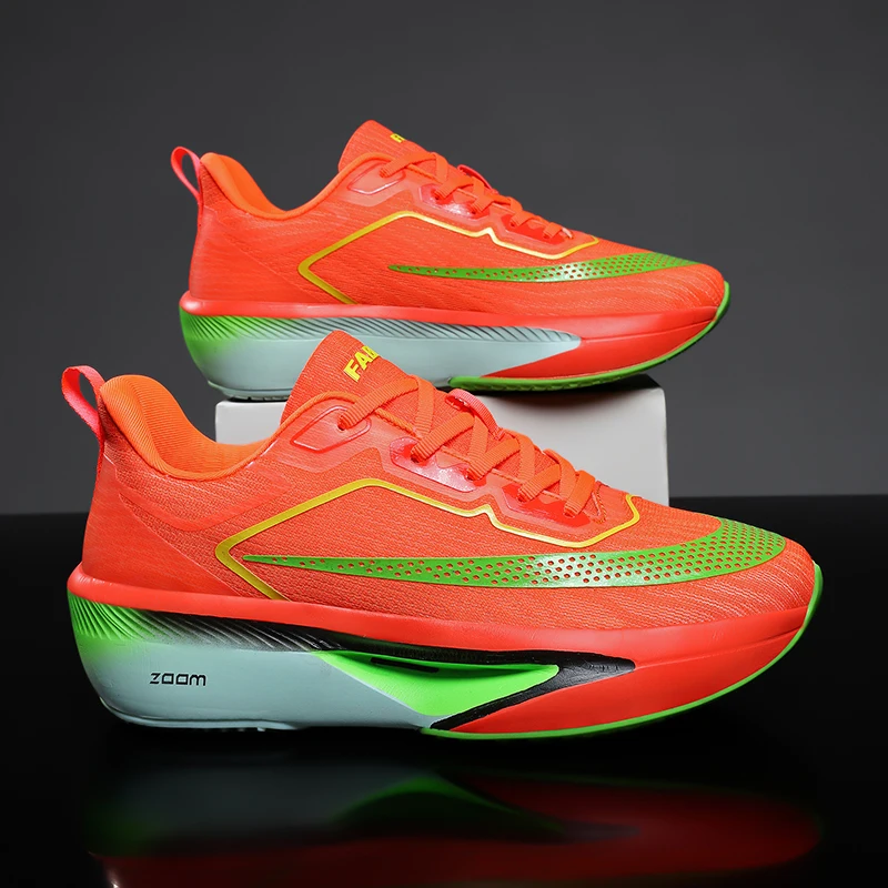 

Новые мужские четырехсезонные уличные дышащие удобные кроссовки для скоростного бега, износостойкая гоночная спортивная обувь на мягкой подошве