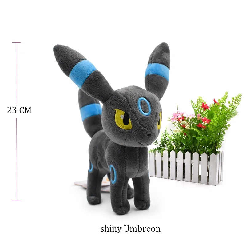 Eevee Mimikyu Cubone Plush Toys Umbreon Espeon Sylveon Flareon Glaceon Vaporeon Doll Stuffed Toys Peluche Halloween Gifts