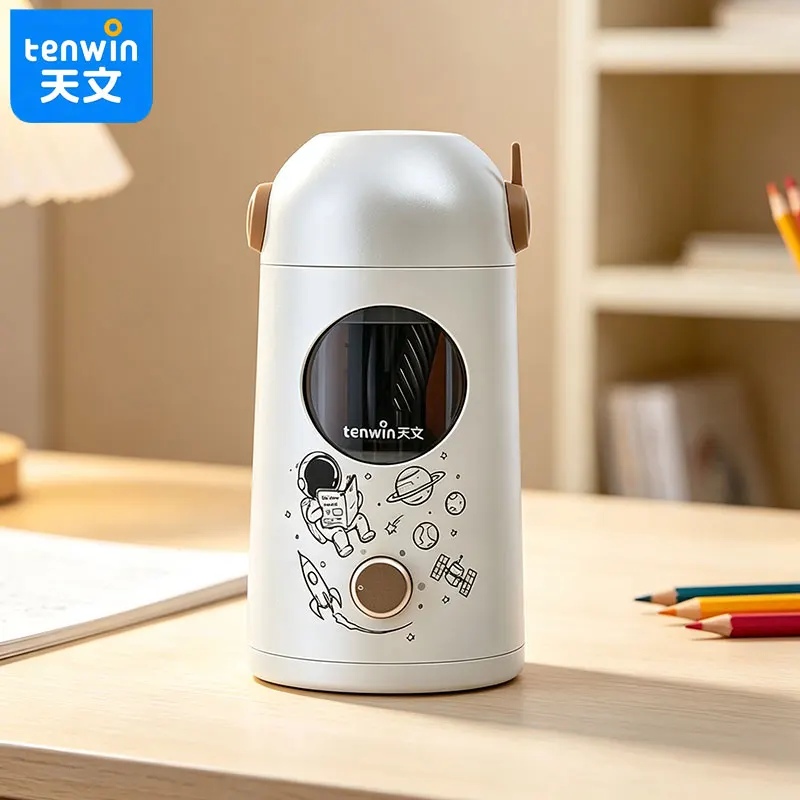 Tenwin Fully automatic advancing and retracting scroll cutter. One-click operation. Suitable for young children in lower grades.