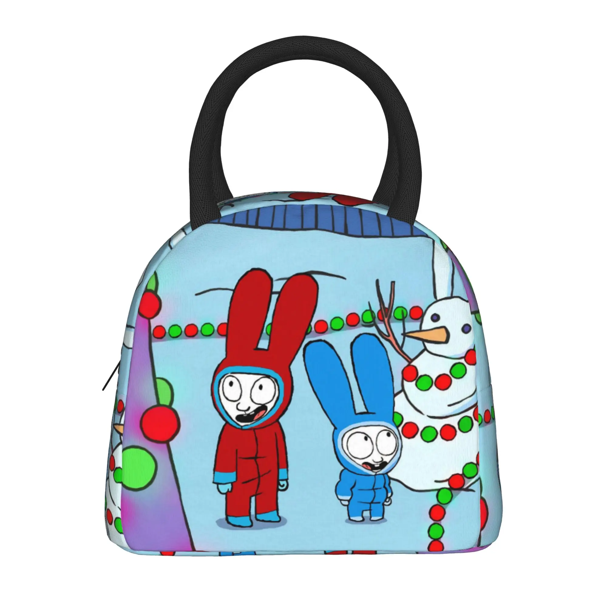 Insulated Lunch Bags Simon Super Rabbit Product  Food Box INS Trendy Thermal Cooler Lunch Box For Outdoor