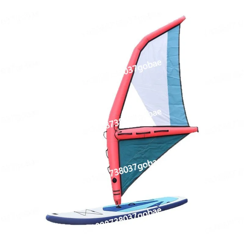 

Surfing Inflatable Windsurf, Paddle Board Nylon V-Type Portable Storage Surf Sail Handheld Inflatable Windsurf