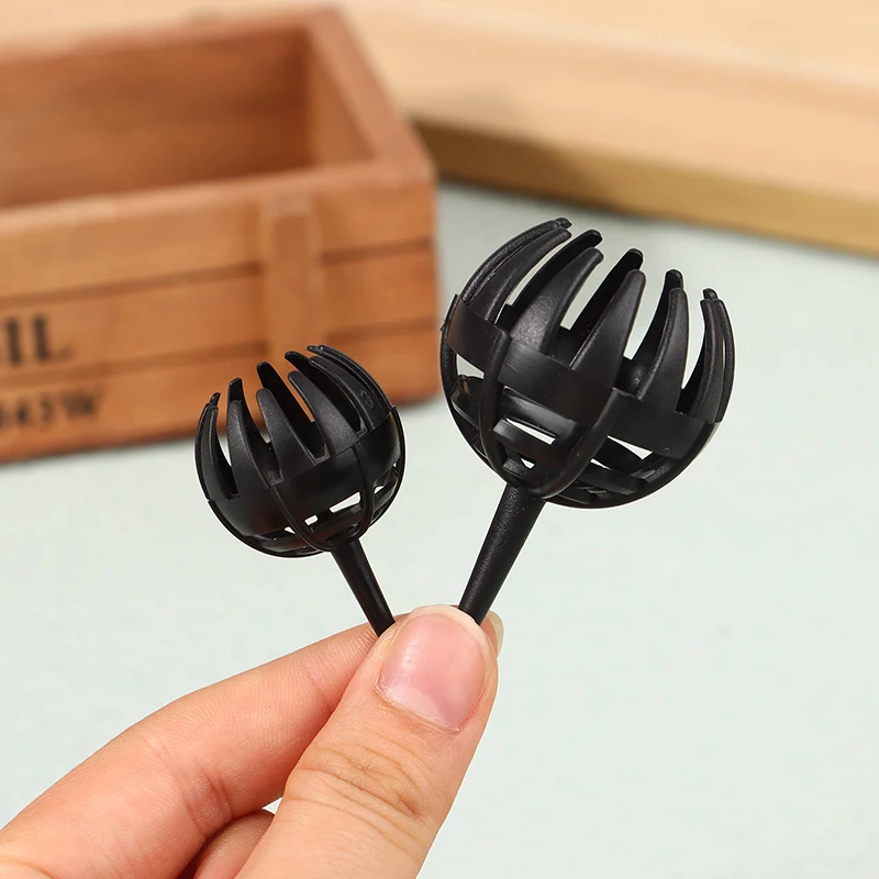 5Pcs plastica giardino Bonsai fertilizzante strumento cestino scatola caso pianta portatile con coperchio vasi da vivaio contenitore fertilizzante