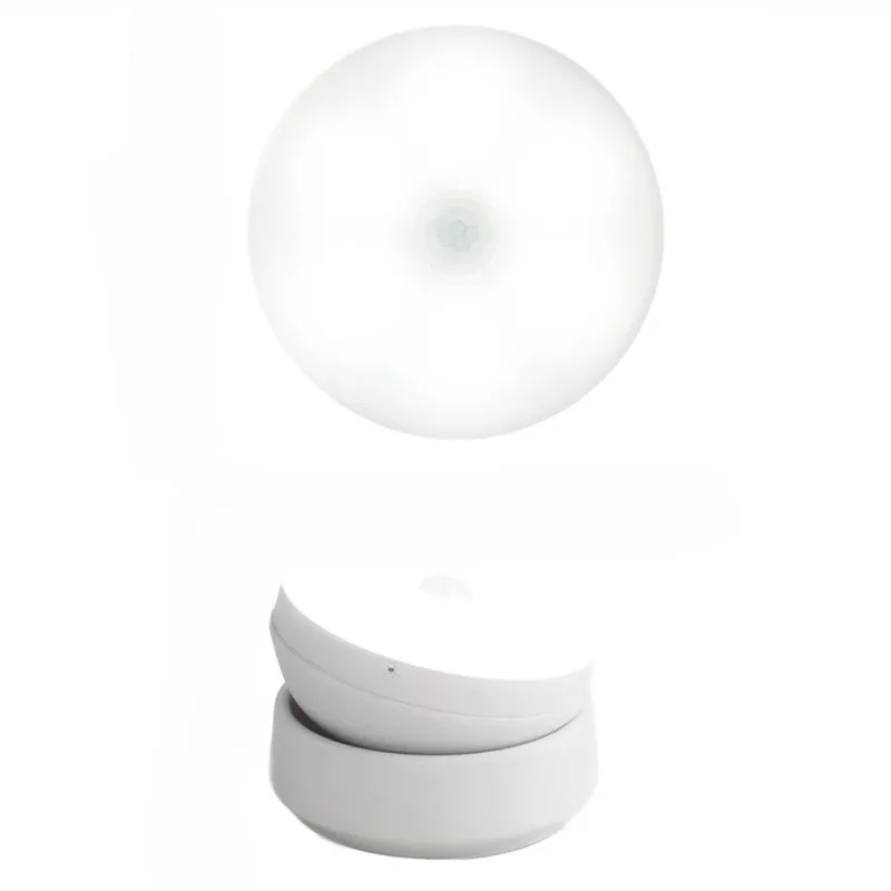 LED Night Light USB Charging Intelligent Human Induction for Bedside Cabinet Home Wardrobe Lighting Motion Sensor Light Led Lamp