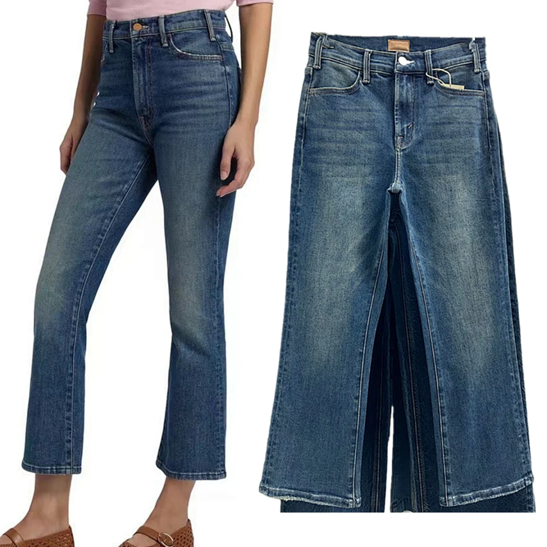 

Модные женские укороченные джинсы Slim Fit от Jenny&Dave, элегантные женские джинсы, женские джинсовые брюки, женская одежда