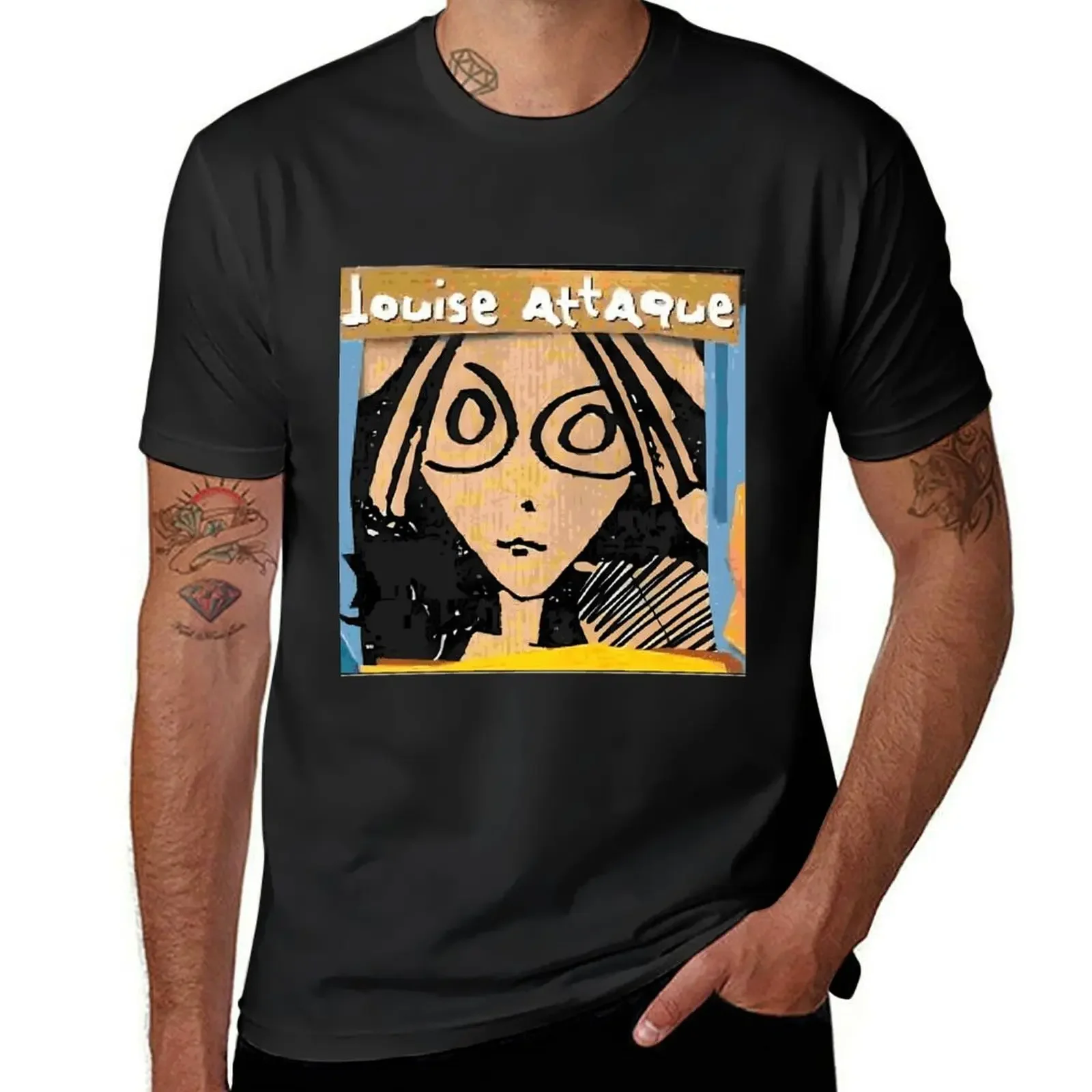 LOUISE ATTACK T-Shirt vintage t shirts heavyweights mens t shirts