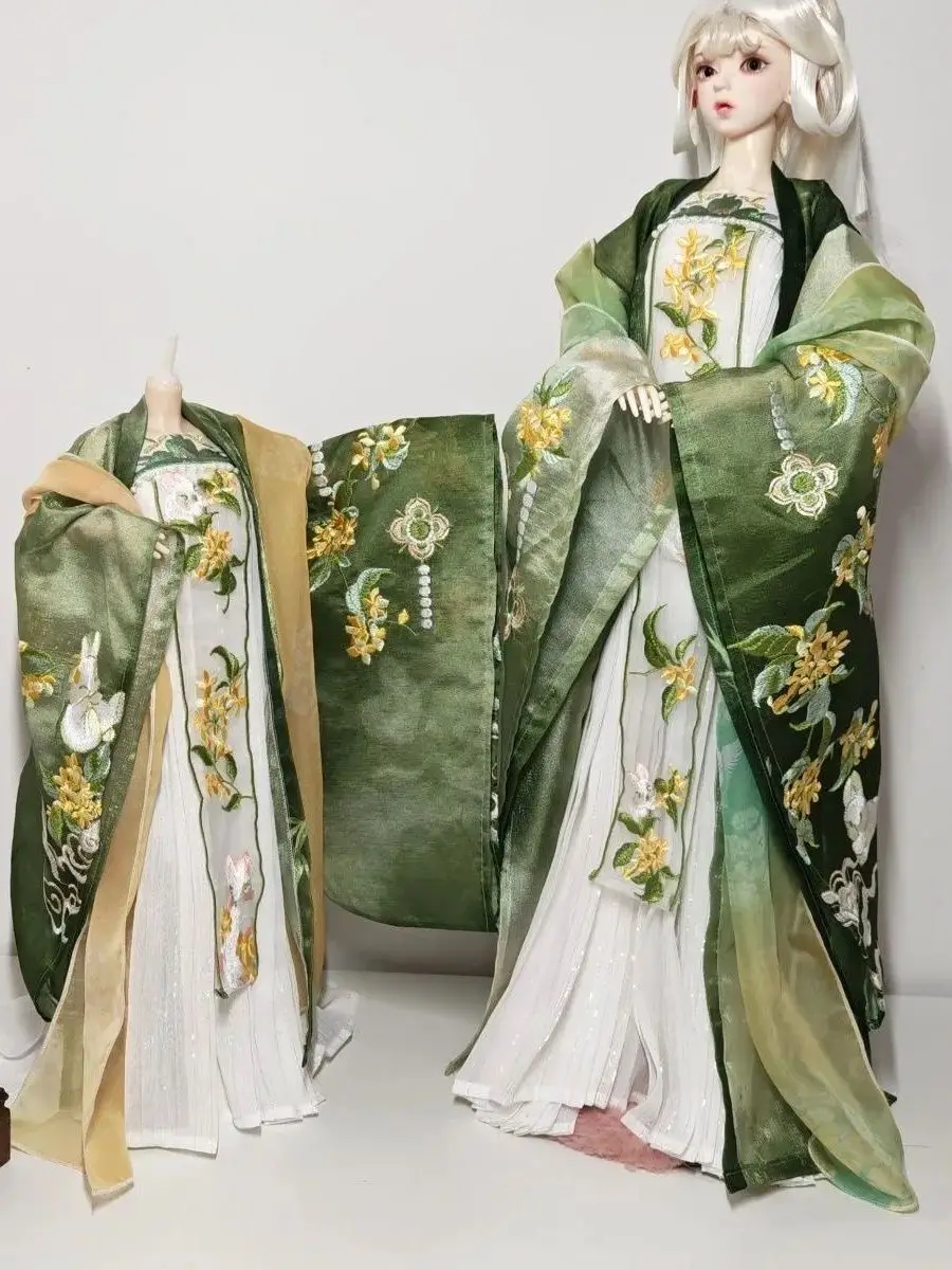 

Clothes for doll 1/4 1/3 BJD dress, Nice ancient-style dress 30-35cm cotton doll clothes free shipping