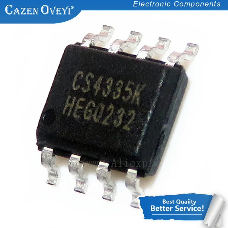 5pcs/lot CS4335-KSZR CS4335-KSZ CS4335KSZ CS4335 4335KSZ SOP-8 New Original In Stock