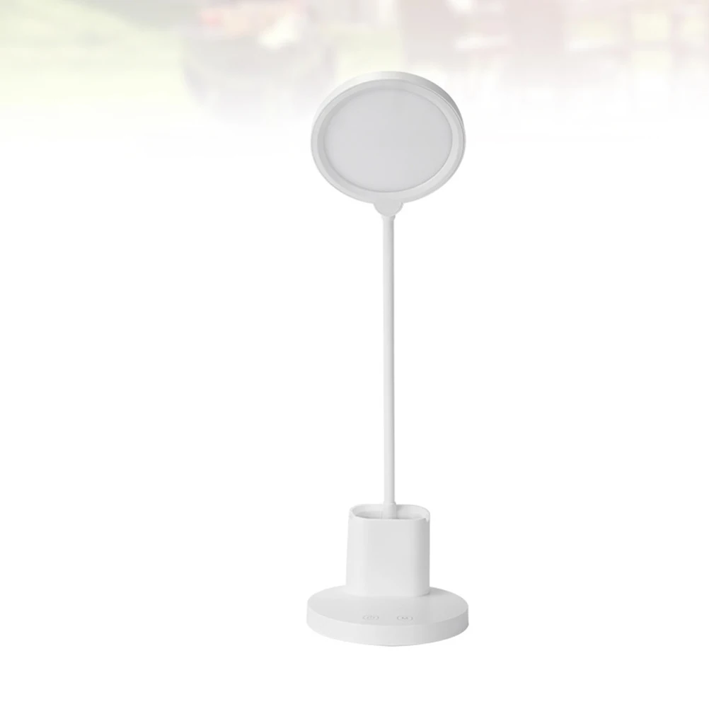 

Touch Screen LED Desk Lamp Eye Caring Reading Light USB Brightness Adjustable Stable Base Flexible Gooseneck Mini Book Light