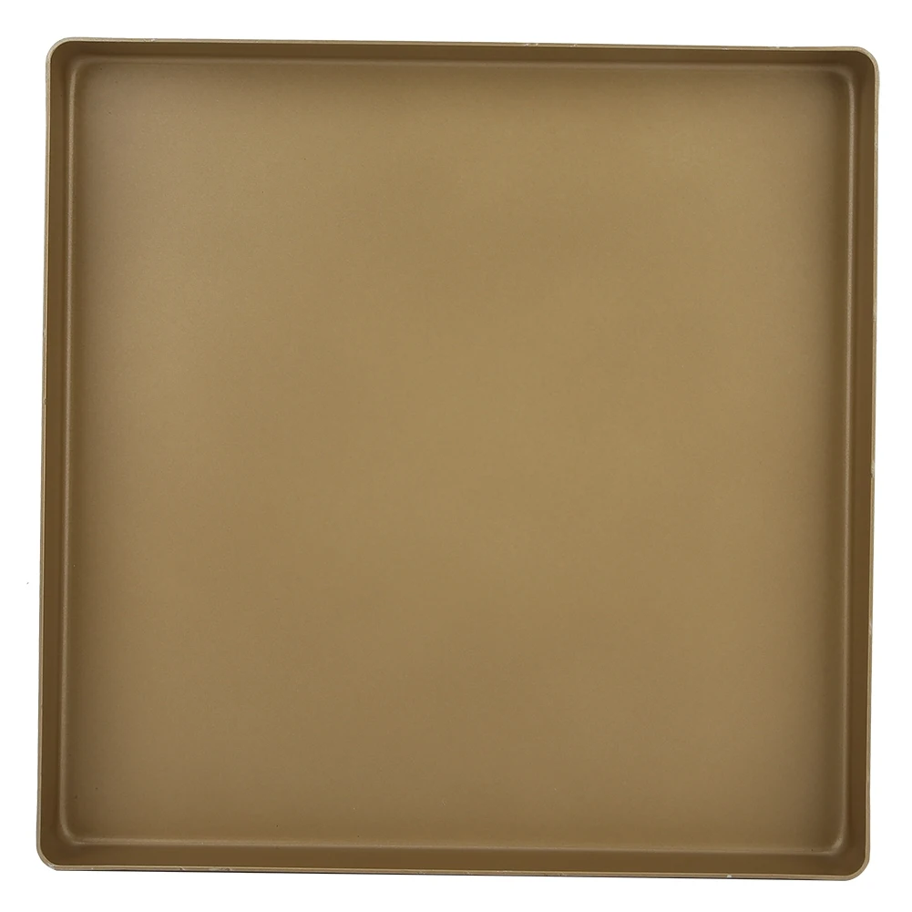 

28x28x3 см золотого алюминиевого сплава в форме антипригарного противня для выпечки хлеб противень для пиццы инструмент для выпечки аксессуары для выпечки DIY противень