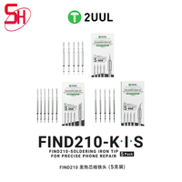 2UUL C210 Integrated Soldering Iron Tip Heating Core Efficient Heat Conduction for JBC Sugon Aifen T210 T26 A9 Soldering Station