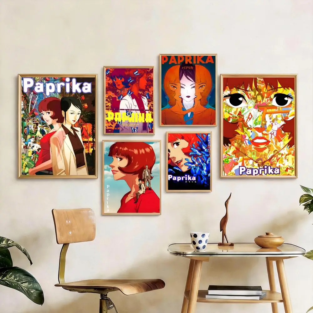 Póster surrealista de P-PaprikaS, póster personalizado de PP, pegatina de pared engrosada para decoración del hogar