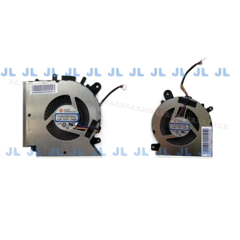 

JL New For MSI GF66 GL66 MS-1581 CPU GPU Cooling Fan 5VDC PABD08008SH N459 N460