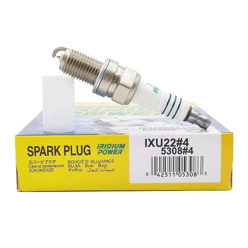 4pcs IXU22-5308 Iridium Spark Plug For Audi A3 TT BMW M5 Porsche 911 Volkswagen R32 Eos Touareg Chevrolet Fiat IXU22