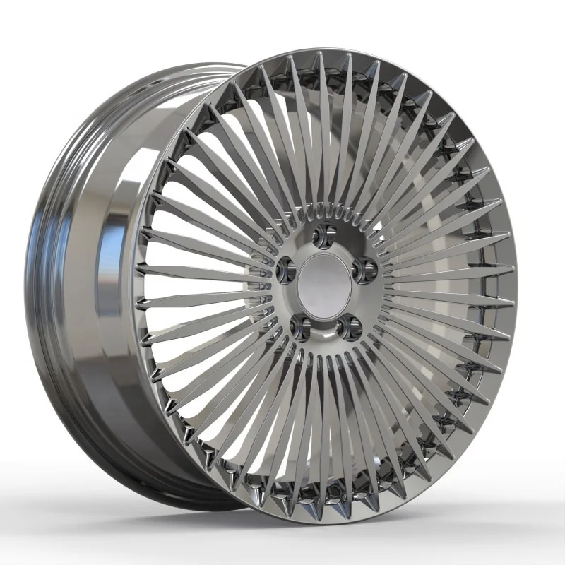 

Rimpower 19x8.0 19x9.0 Multi Spoke Hyper Black 5x112 Forging Wheels for benz Car