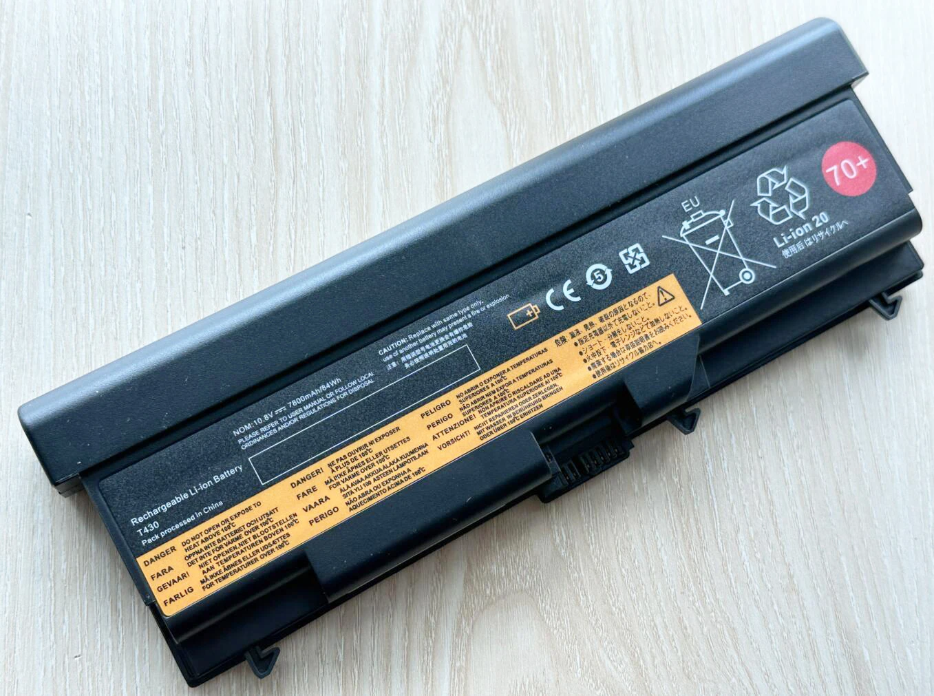 Imagem -02 - Bateria para Lenovo 6600mah Células T430 L430 T430i T530 W530 W530i L530 Sl430 42t4737