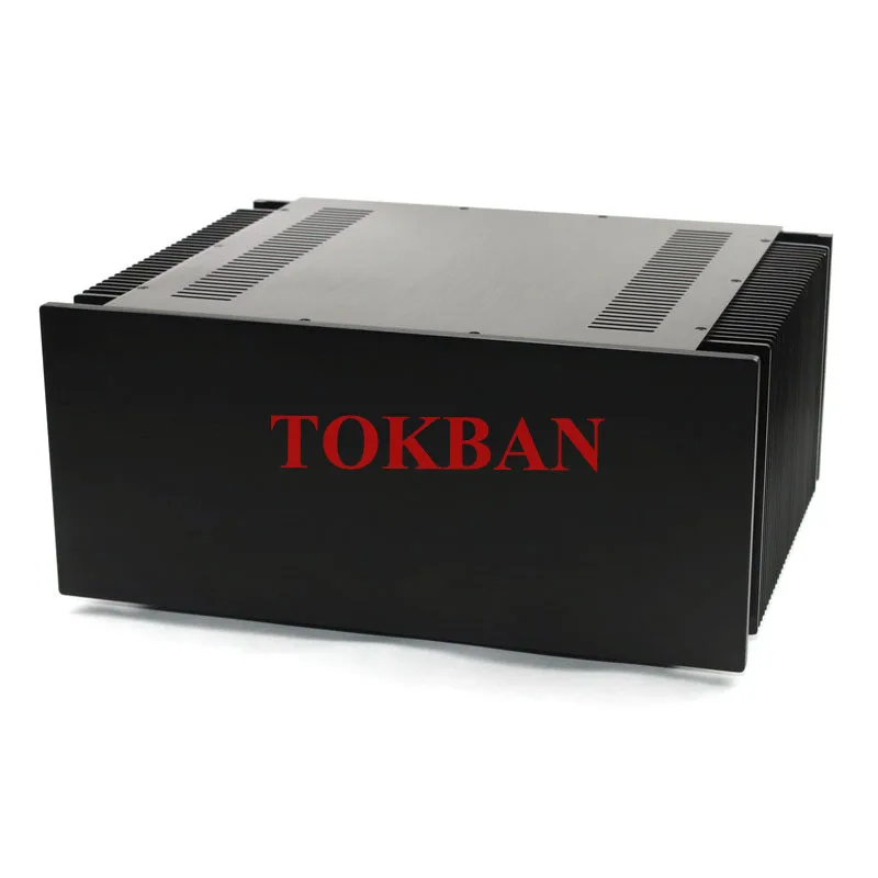Tokban Audio WA107 484*210*390mm All Aluminium Class A Amplifier Chassis Enclosure DIY HIFI Amplifier Case Shell