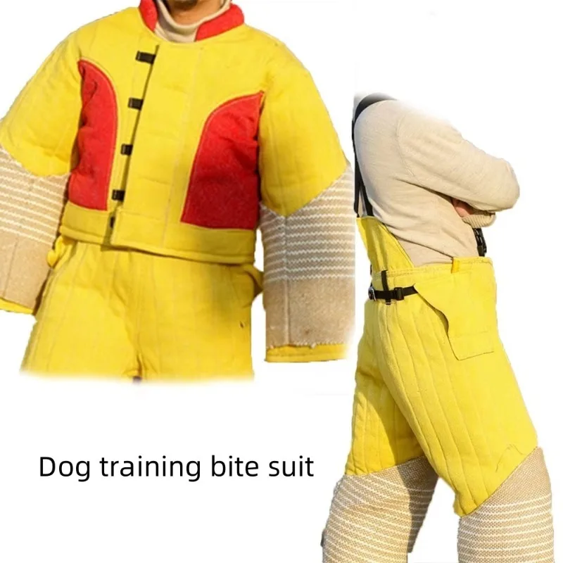 Fashionable Dog Training Pounce Protective Gear and Supplies Thickened Tear-Resistant Target Suit for Dog Training