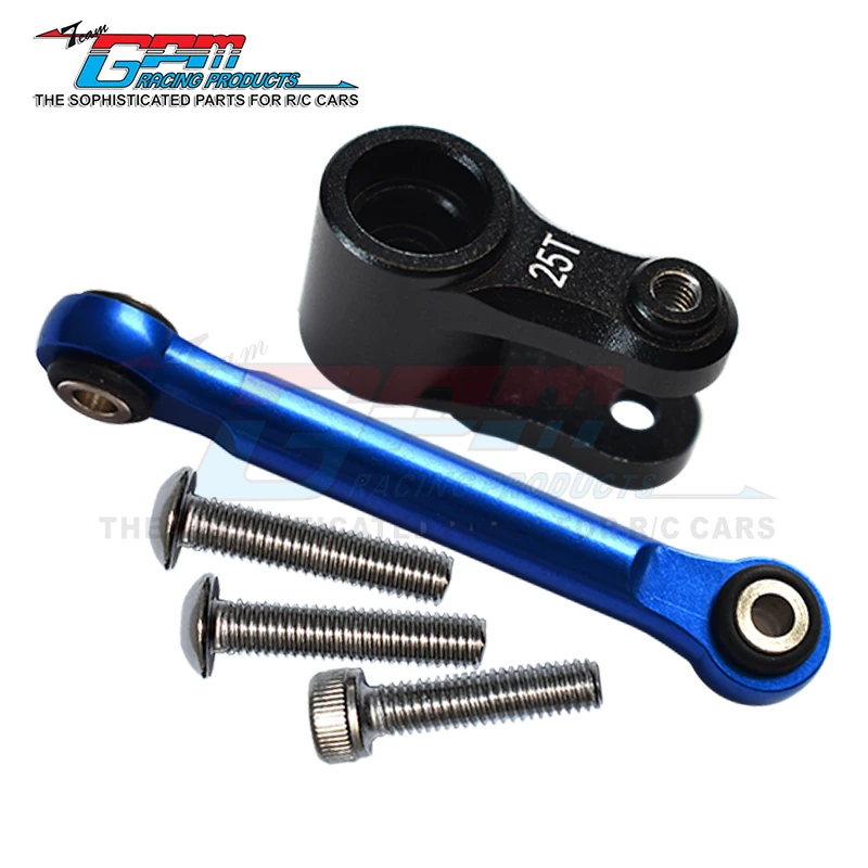 GPM Aluminum Servo Horn 25T With Tie Rod For TRAXXAS 1/10 Maxx 1/8 6S Maxx Slash