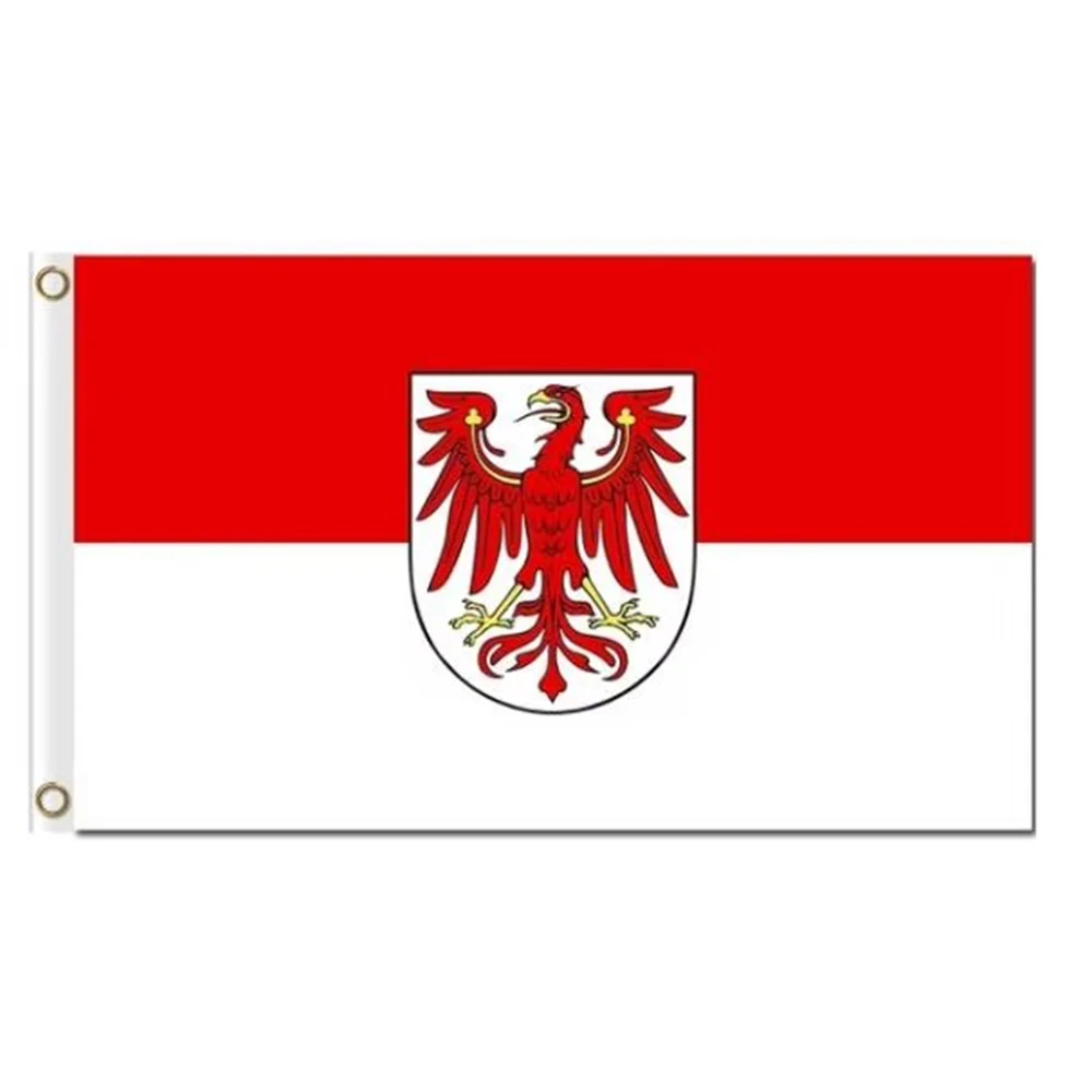 Germany Brandenburg State polyester BANNER 3x5ft Flags