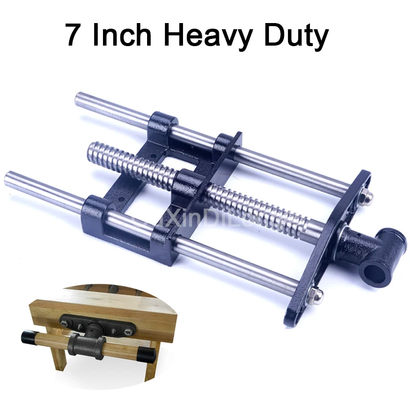 

1PCS Carpenter 7 Inch Heavy Duty Bench Clamp Wood Work Table Clamping Vises Woodworking Bench Hardware Tool GF862