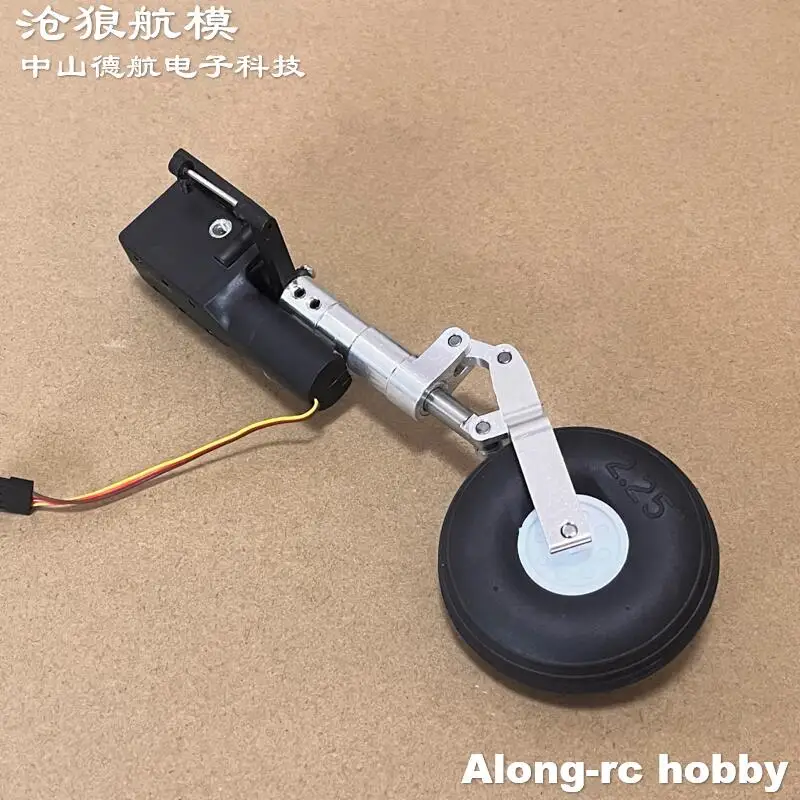 Pièce d'avion RC 135mm - 225mm, nez rétractable, amortissement, train d'atterrissage à genoux, trépied de choc à vis sans fin pour modèles d'avion 3-5kg