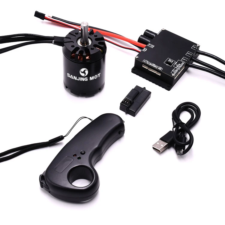 DIY Preferred Multi-model 48V Outrunner Sensor Brushless Electric Skateboard Motors for Motorized Scooter