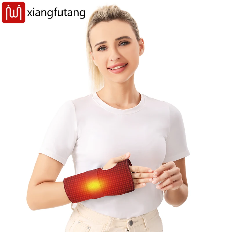 

Wrist Massager Electric Heated Wrist Wrap - Muscle Relax & Joint Comfort - Wrist Care for Office Workers/Fitness Fans