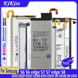 Battery For Samsung Galaxy S6 S6 edge S7 S7 edge S8 G920 G920F G925F G9300 G935 G935F SM-G9508 SM-G930 Replacement Bateria