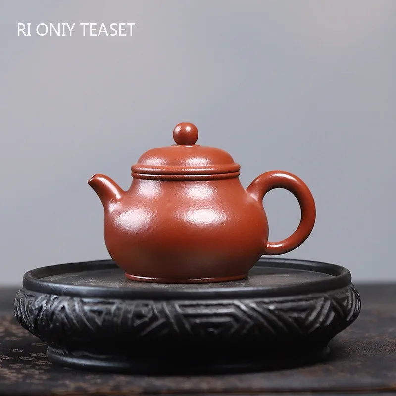 

80ml Small Capacity Chinese Yixing Purple Clay Teapot Kettle Beauty Tea Infuser Famous Handmade Tea Pot Authentic Zisha Tea Set