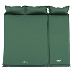 2+1Persons Thick 5cm Automatic Self-Inflatable Mattress Cushion Pad Tent Camping Mat Comfortable Bed Heating Lunch Rest Tourist