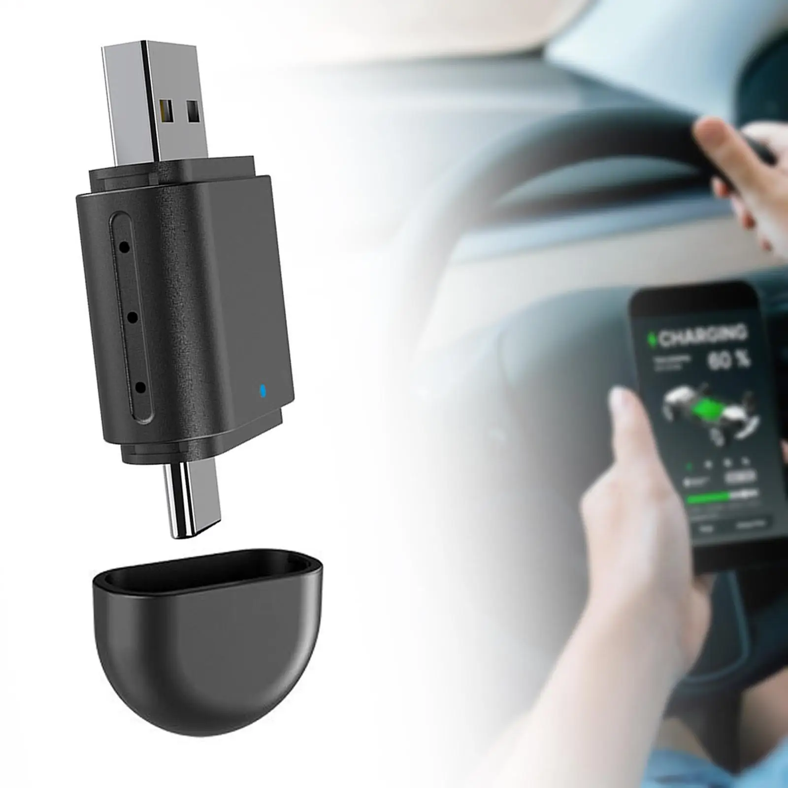 

Android Auto Car Adapter Wireless Wireless Carplay Adapter for iOS Android