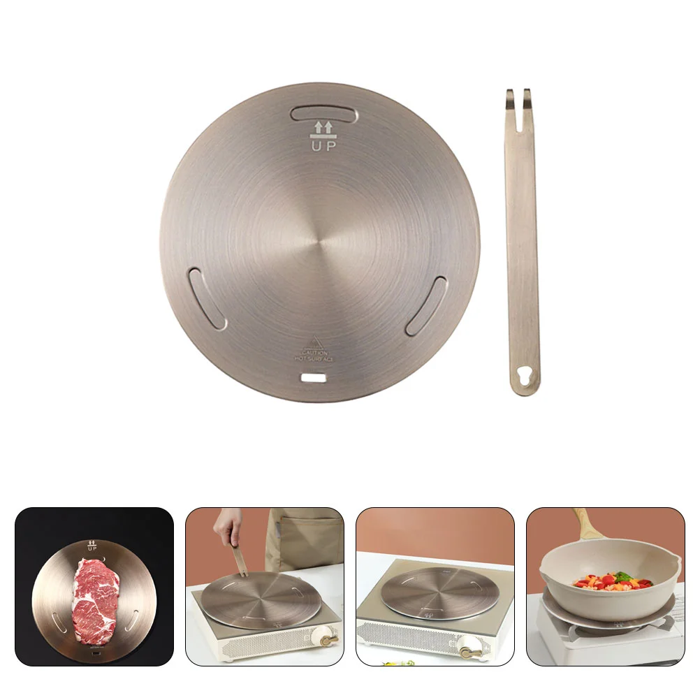 

Diffuser Induction Cooker Heat Conduction Plate Adapter Diffusion Cooktop Rose Gold Transfer Stainless