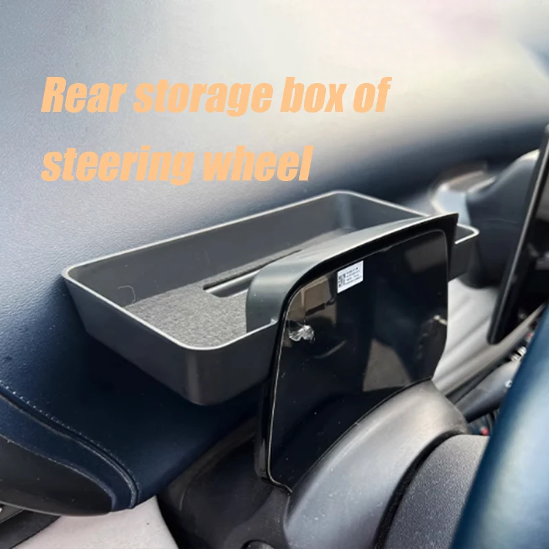 For BYD Atto 3 Yuan Plus 2022 2023 2024 Anti reflective steering wheel rear storage box instrument rear storage box