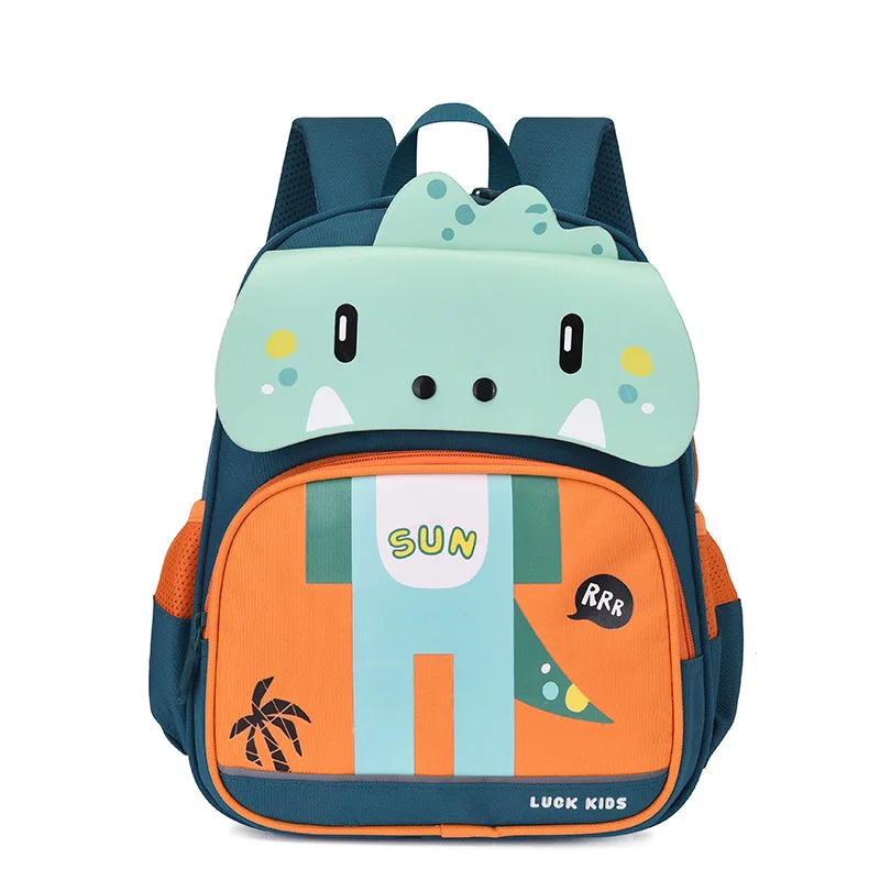 Children Cute Schoolbag Dinosaur Rabbit Backpacks In Kindergarten Boys Girls Kids Middle Large Class First Grade Pupils Backpack