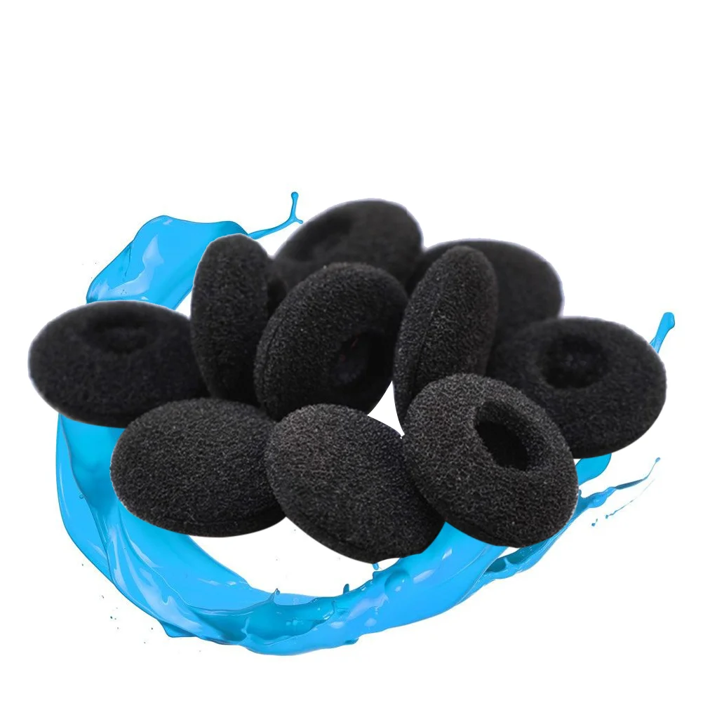

10 Pcs Sponge Earphone Pads Bag Headphones Earplugs Covers Slow Rebound Earbuds