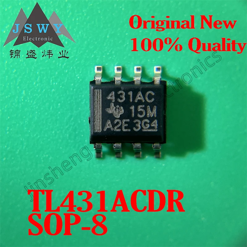 

(50/200pieces) TL431ACDR TL431AC 431AC SOP-8 3-terminal adjustable precision shunt regulator New original stock Fast delivery